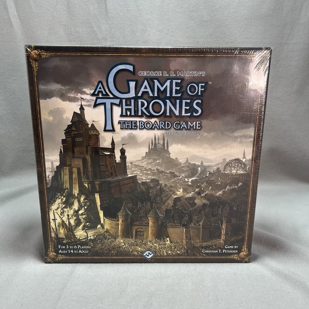 A Game of Thrones The Board Game 2nd Edition Sealed Game Fantasy Flight 2011